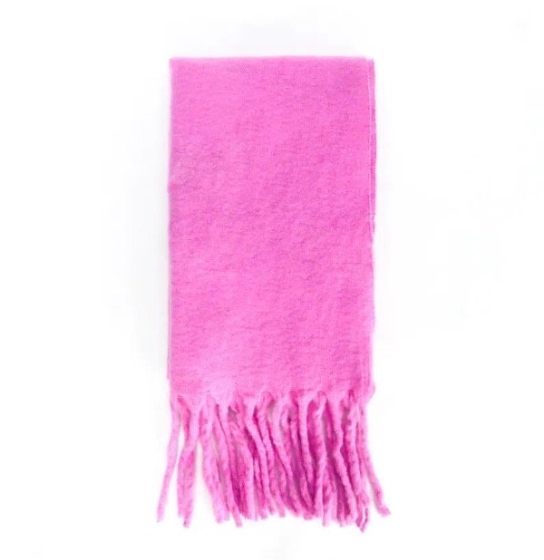 Producto - Ruana Nube lisa Rosa