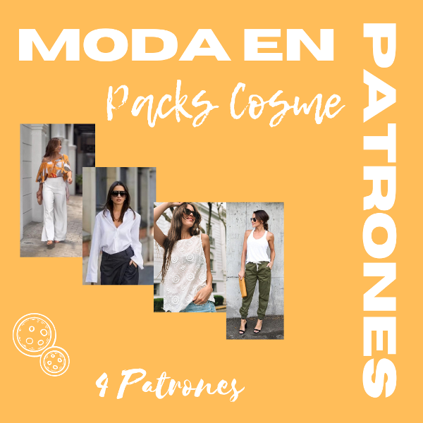Producto - Patrones de costura - Packs Cosme