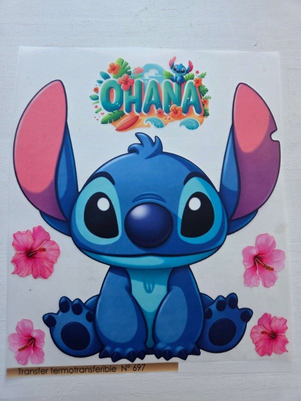 Producto - Transfer termotransferible STICH 23 x 30cm