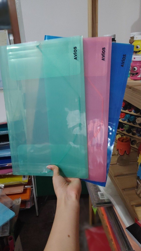 Producto - Carpeta Avios Oficio 3 Solapas c/ Elástico