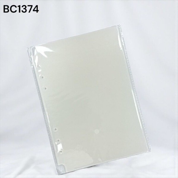 Producto - Block x 5 hojas de repuesto para carpeta muestrario (chica)