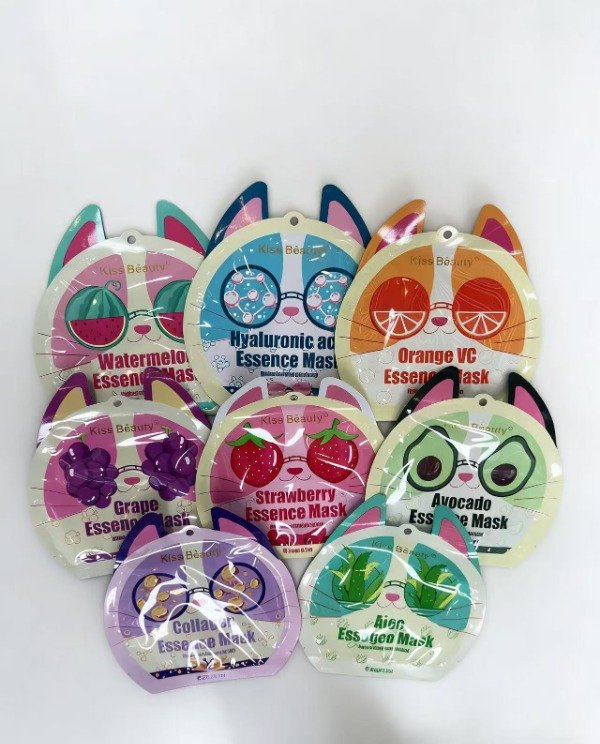 Producto - MASCARILLA VELO GATO KISS BEAUTY FRUTALES KA1483