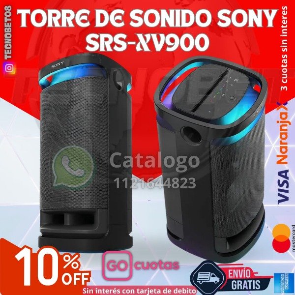 Producto - TORRE DE SONIDO SONY SRSXV900