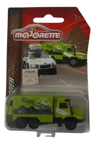 Producto - Majorette Mercedes Benz Zetros Camion Explorador Coleccion Explorer