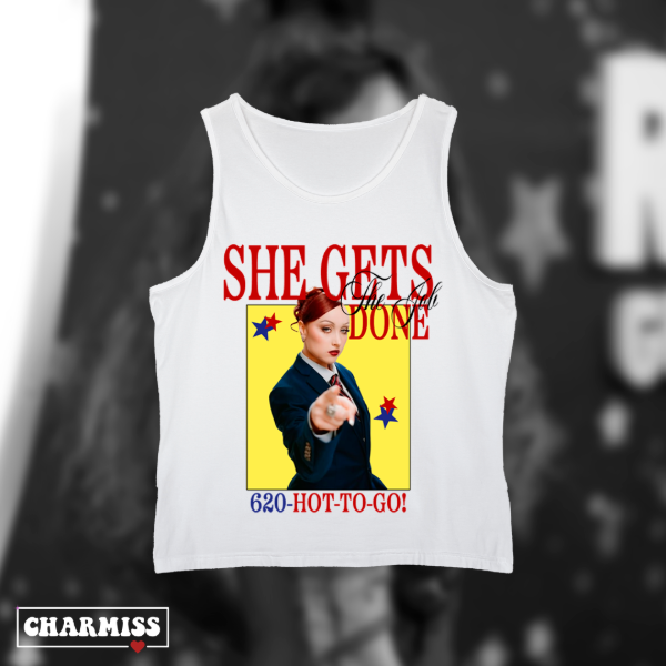 Producto - TANK TOP- she gets the job done 2
