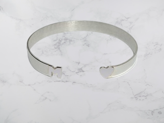 Producto - PULSERA RIGIDA CON INICIALES PLATA 925
