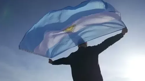 Producto - MD031 BANDERA DE ARGENTINA 120X176CM