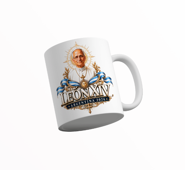 Producto - Taza Personalizad Papa León XIV Argentina #10 - 1