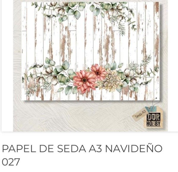 Producto - Papel de seda A3 027