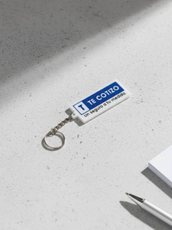 Producto - Llavero con tu Marca NFC - 7 Cm x 4 Cm x 4 mm / 30 Unidades