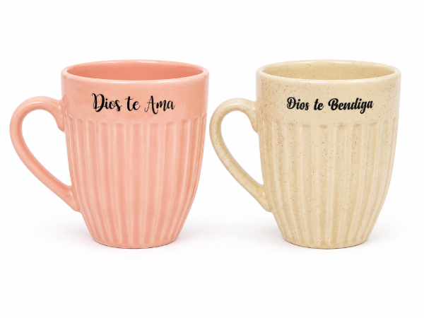Producto - PROMO Tazas de loza "FE"