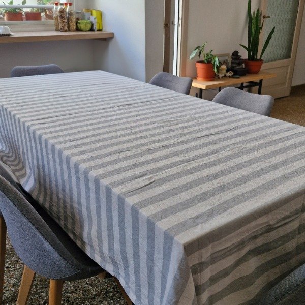Producto - Mantel Cala Gris 2,50x1,40 - 3