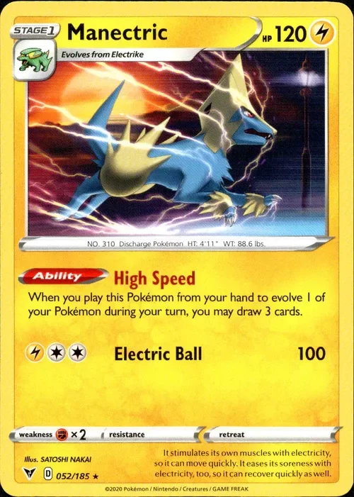 Producto - Manectric - 052/185 - Vivid Voltage