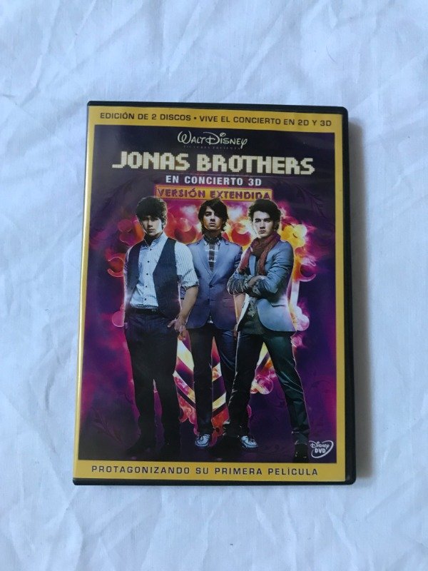 Producto - Jonas Brothers - en concierto 3D (version extendida). 2009, DVD.