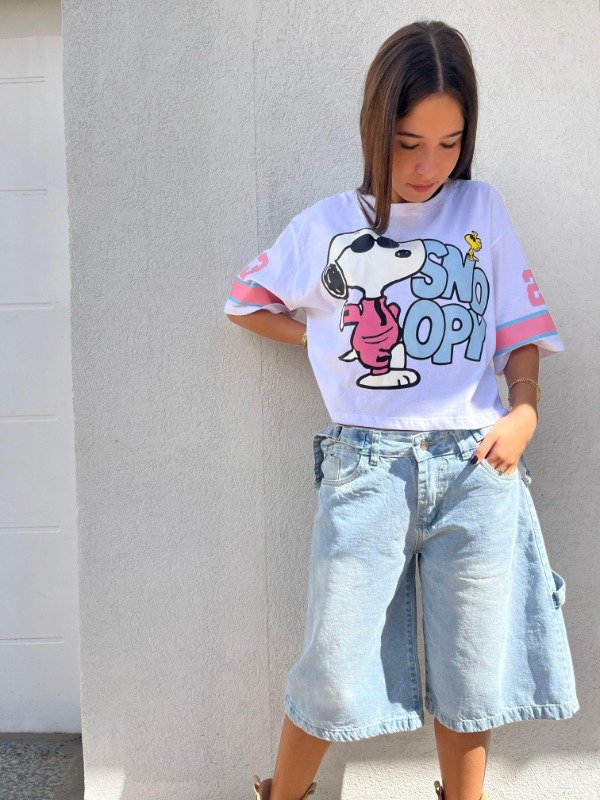 Producto - REMERA CROP SNOPPY