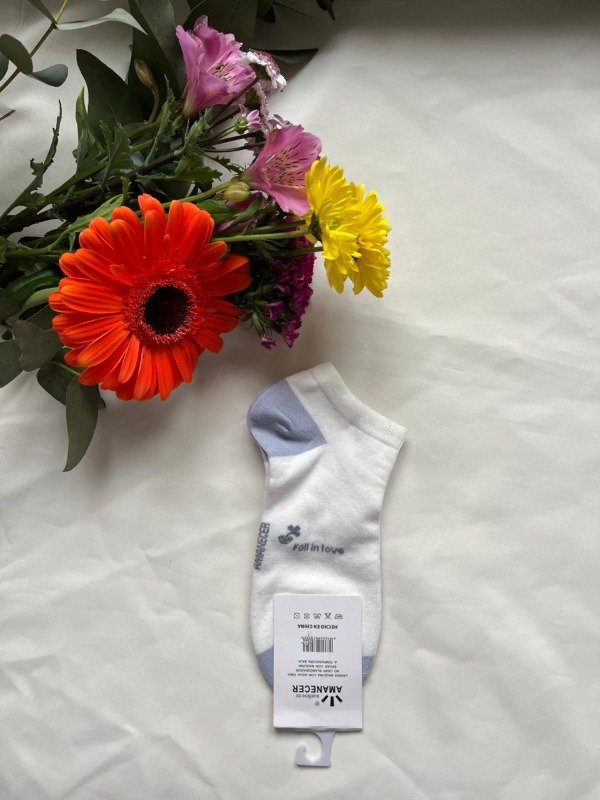 Producto - Medias blancas con azul