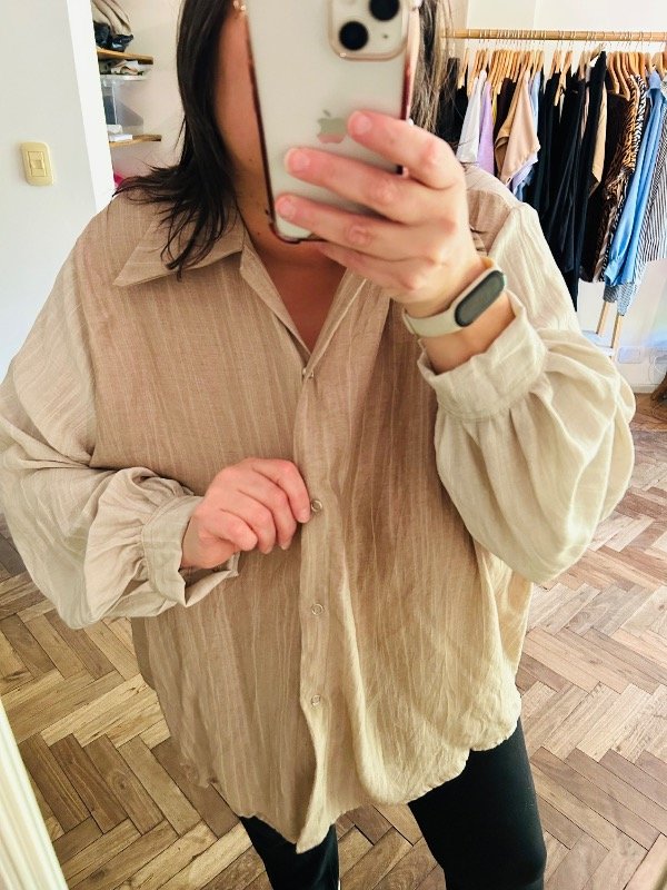Producto - Camisa Visón Beige - 5
