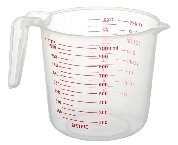Producto - JARRA DE PLASTICO MEDIDORA 1L