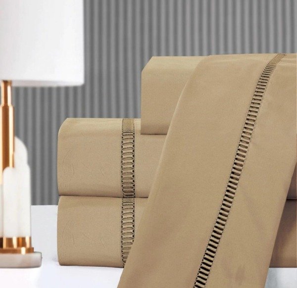 Producto - Sábana Cacharel Vainilla 2 Plaza 1/2