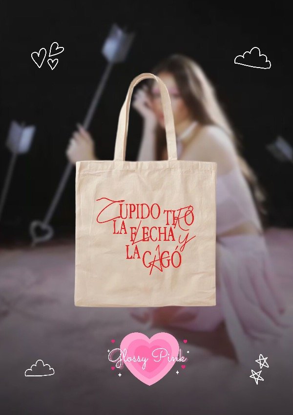 Producto - Tote Bag Cupido Tiro La Flecha - DTF