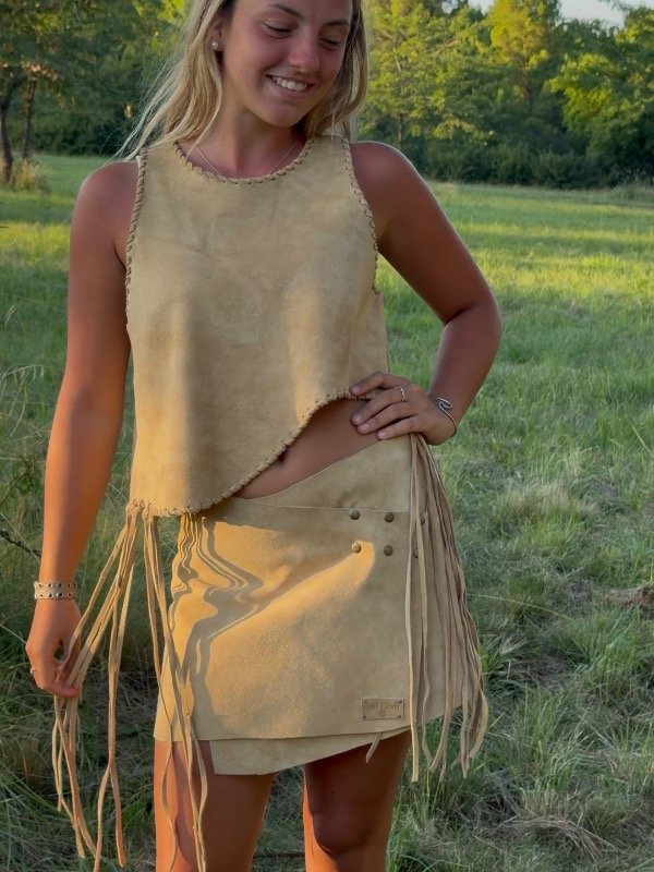 Producto - Pechera argenta camel - EDICION LIMITADA