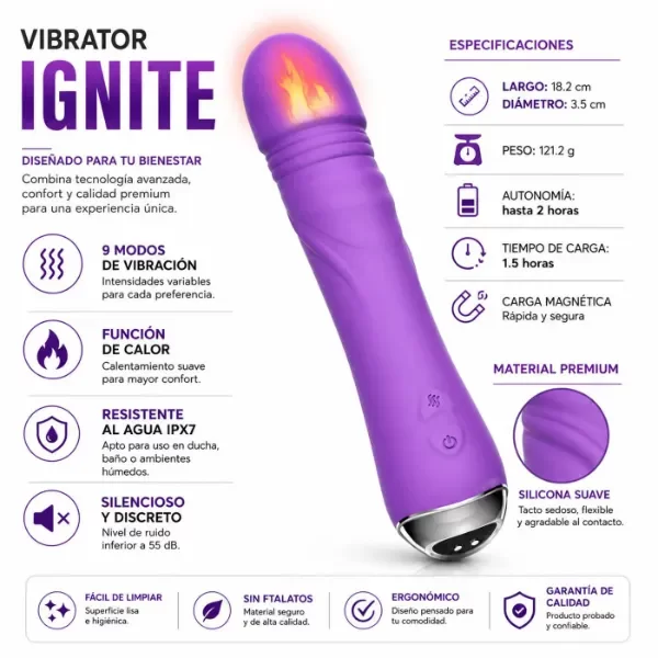 Producto - Vibrator Ignite (USB) - 2
