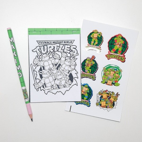 Producto - Libro actividades Tortugas ninja