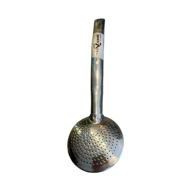 Producto - BOMBILLA REI VERDE PLANA 15 CM ACERO (mod 12)