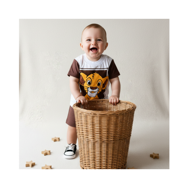 Producto - conjunto dúo REY LEON marrón