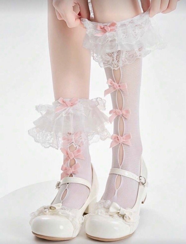Producto - Medias Lolita con encaje