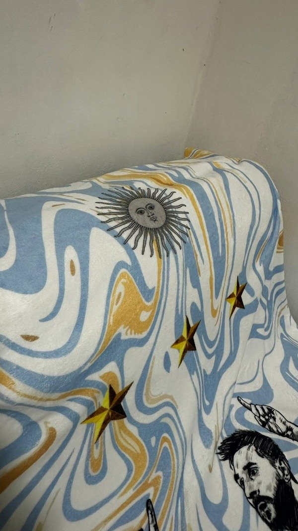 Producto - Manta Messi Estrellas - 0