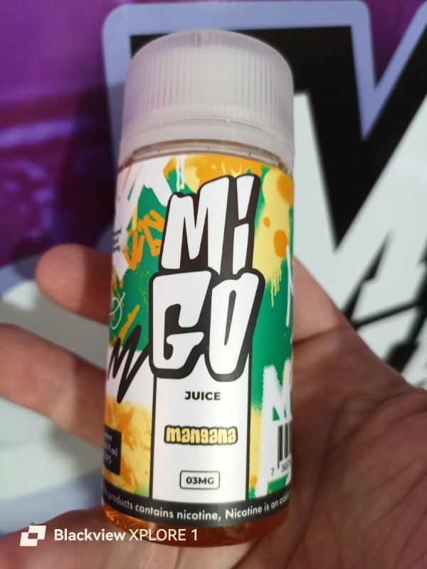 Producto - LIQUIDO MIGO (100 ML) - MANGANA (MANGO Y BANANA) 3MG