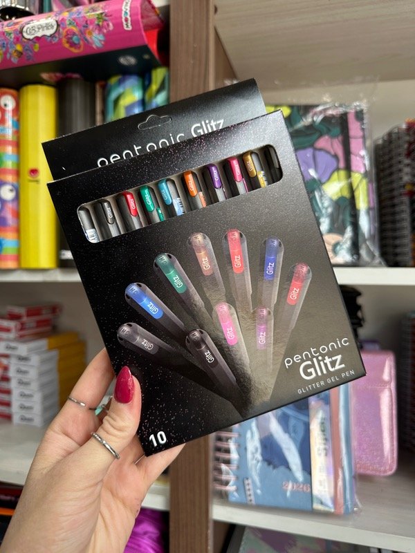 Producto - Lapiceras Glitter Gel Pentonic x10