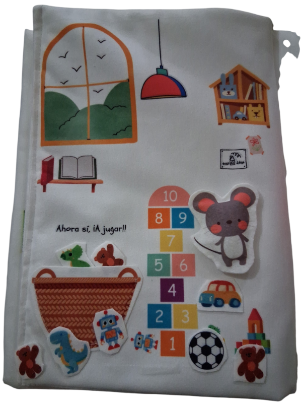 Producto - Libro Sensorial " Mi Casita " - 5