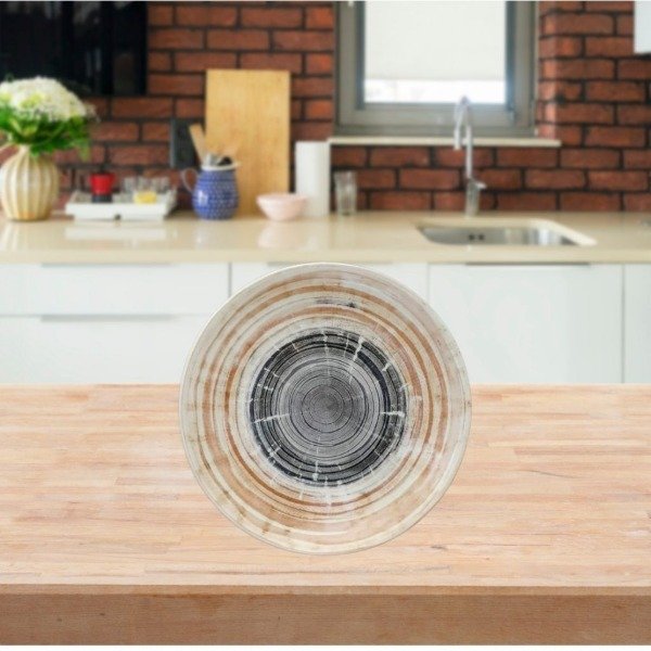 Producto - Plato de cerámica postre 20cm Oxford CM Puzzling x 6