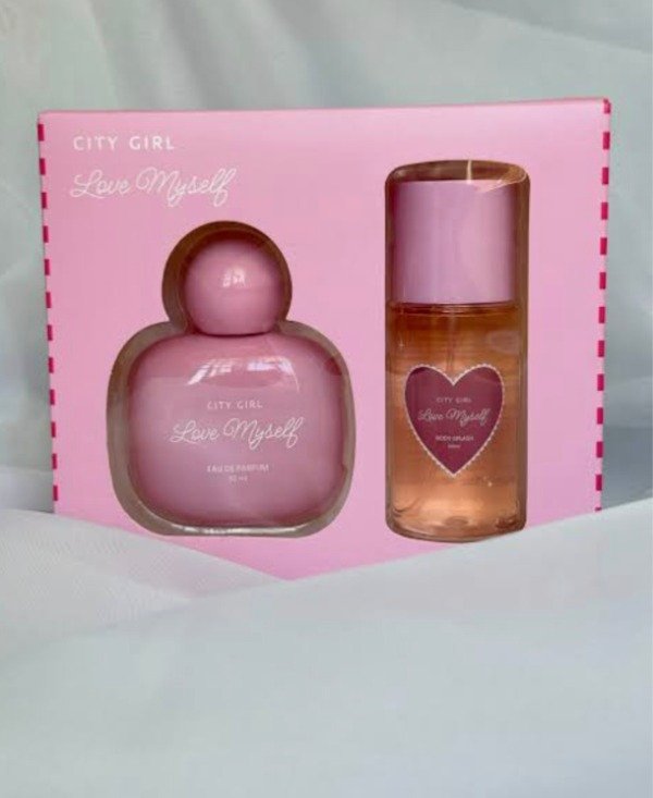 Producto - Set perfume + body splash love myself