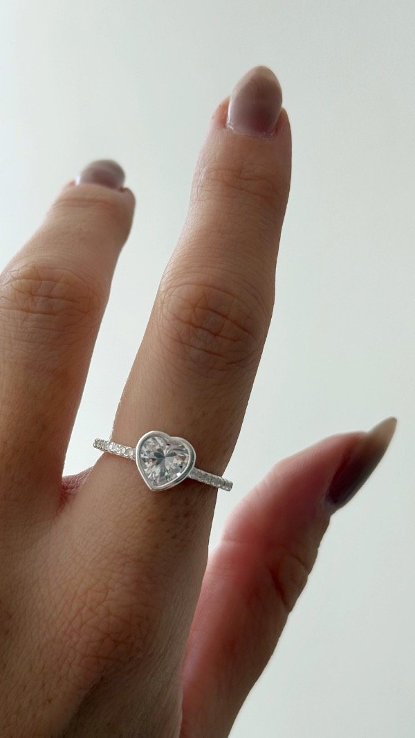 Producto - Anillo Susy corazón XL 18mm P925