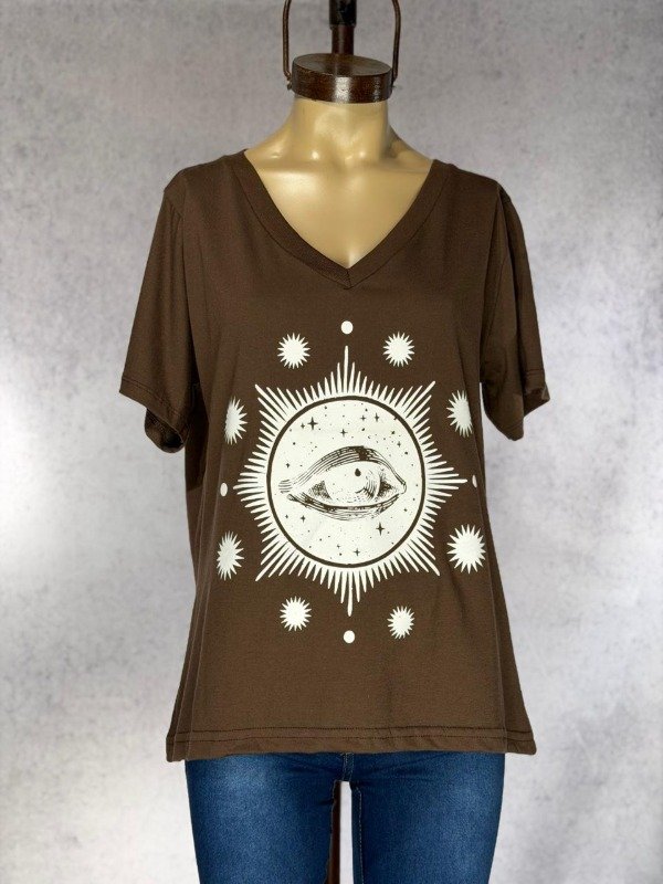 Producto - REMERA EYE CHOCO ALGODON