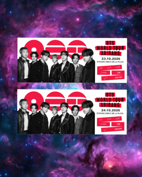 Producto - Entrada de recuerdo BTS