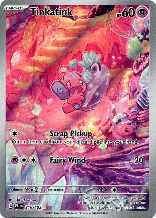 Producto - Tinkatink - 216/193 - Paldea Evolved - Holo