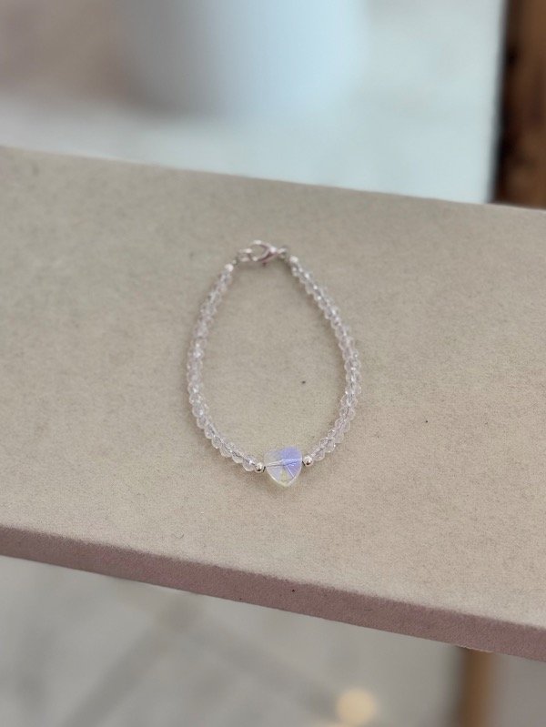 Producto - Pulsera cristal con corazón - 1