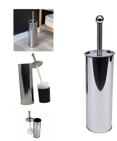 Producto - CEPILLO LIMPIA INODORO 39X9 BASE Y MANGO ACERO