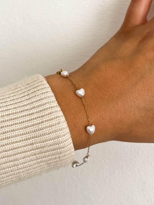 Producto - Pulsera Heart Pearls