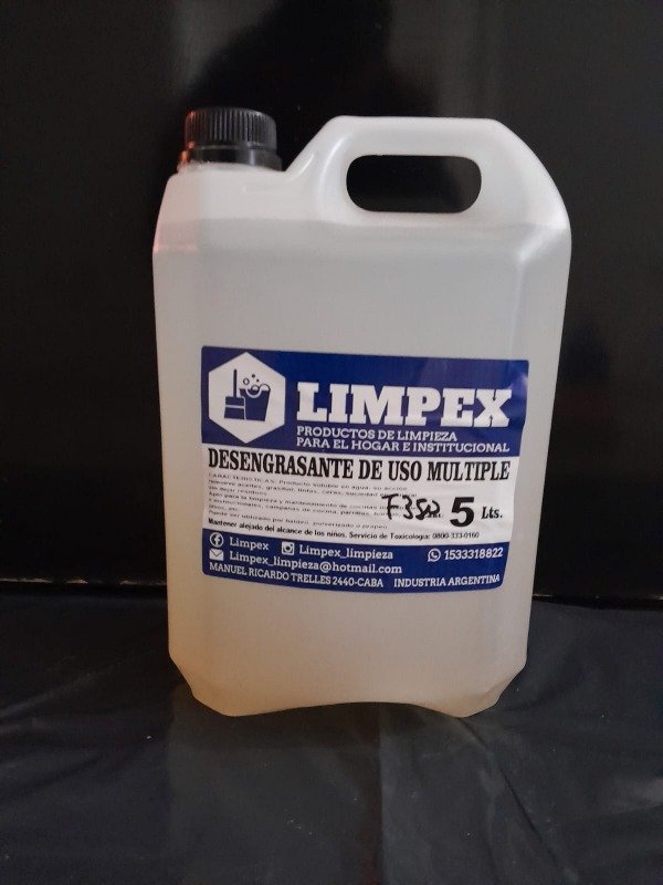 Producto - Desengrasante Industrial F350