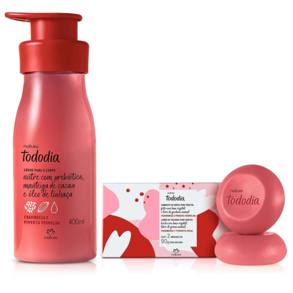 Producto - Combo Tododia Frambuesa y Pimienta Roja