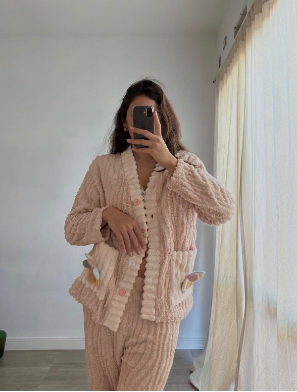 Producto - Pijama camisero de polar