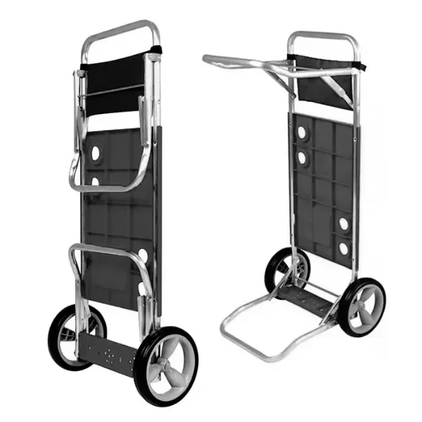 Producto - Carro De Playa Mor 2595 Negro Aluminio