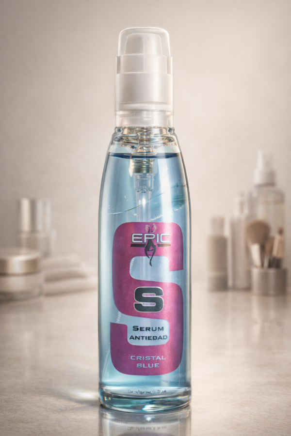 Producto - serum siliconado reparador cristal azul epic x 40 ml.