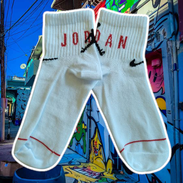 Producto - Soquete ALTO Jordan blanco