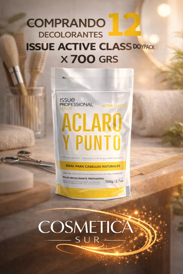 Producto - 12 x decolorante issue active clasic doypack x 700 grs